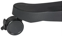 Height Adjustable Laptop Stand, Printer Shelf, Mouse Pad & Cup Holder - Black -Displays2go Shop adtmwsa1.ra10 preview