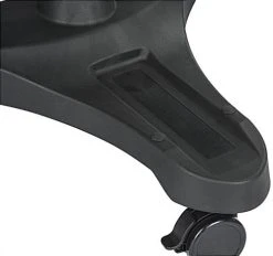 Height Adjustable Laptop Stand, Printer Shelf, Mouse Pad & Cup Holder - Black -Displays2go Shop adtmwsa1.ra9 preview