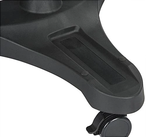 Height Adjustable Laptop Stand, Mouse Pad & Cup Holder - Black Height Adjustable Laptop Stand, Mouse Pad & Cup Holder - Black -Displays2go Shop adtmwsb2.ra8 preview