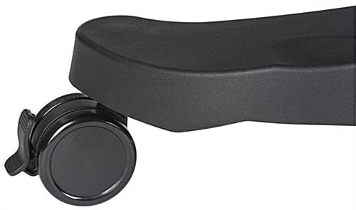 Height Adjustable Laptop Stand, Mouse Pad & Cup Holder - Black Height Adjustable Laptop Stand, Mouse Pad & Cup Holder - Black -Displays2go Shop adtmwsb2.ra9 preview