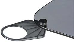 Height Adjustable Laptop Stand, Mouse Pad & Cup Holder – Black -Displays2go Shop adtmwsc3.ra6 preview