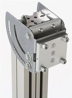 TV Stand With Oval Base, Fits Monitors 42” To 60”, Tilting Bracket – Silver -Displays2go Shop avaplgt.ra2 preview