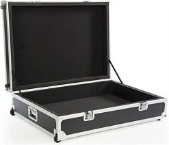 Portable TV Stand W/ Rotating Bracket Fits Monitors 32”-70”, Travel Case - Black -Displays2go Shop cdstandbk.ra9 preview