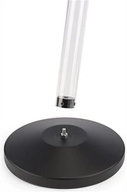 QueuePole.Economy 41.5" Clear Stanchion Post With 6.5' Blue Retractable Belt -Displays2go Shop cpobkba.ra3 preview