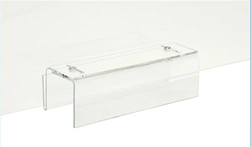 48 x 16 Write On Acrylic Cubicle Panel Extender with 2 Brackets - Clear 48 X 16 Write On Acrylic Cubicle Panel Extender With 2 Brackets - Clear -Displays2go Shop