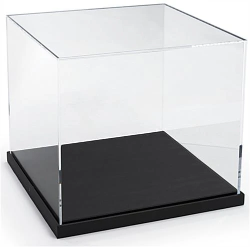 16 x 16 Countertop Display Case with Lift-Off Acrylic Top - Black 16 X 16 Countertop Display Case With Lift-Off Acrylic Top - Black -Displays2go Shop dcctlg14bk.ra1 preview