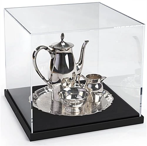 16 x 16 Countertop Display Case with Lift-Off Acrylic Top - Black 16 X 16 Countertop Display Case With Lift-Off Acrylic Top - Black -Displays2go Shop dcctlg14bk.rw preview