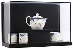 18 X 12 Wall Display Case W/ Lift-Off Acrylic Top - Black