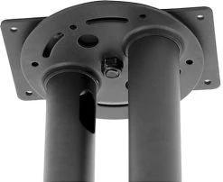 Ceiling TV Mount For 2 Screens 32” To 65”, Double Sided, Height Adjust & Tilt - Black -Displays2go Shop dcel3260.ra4 preview