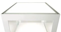 20" Acrylic Display Case W/ Interior LED Lights, Locking Fixed Shelves- White 6 20" Acrylic Display Case W/ Interior LED Lights, Locking Fixed Shelves- White -Displays2go Shop dcisdwh.ra13 preview