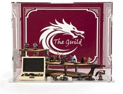 19 X 15 Countertop Display Case, Collapsible, Acrylic, Custom Graphics - Clear -Displays2go Shop dcknockdmg.ra2 preview