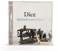 19 X 15 Countertop Display Case, Collapsible, Acrylic, Custom Graphics - Clear -Displays2go Shop dcknockdmg.ra3 preview