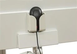 Wall Mounted Computer Workstation With Foldable Design -Displays2go Shop dwssw01wt.ra12 preview