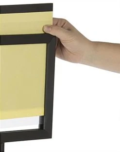 QueuePole.Economy 14 X 11 Stanchion Sign Frame, Slide-in Design, Landscape - Black 2 QueuePole.Economy 14 X 11 Stanchion Sign Frame, Slide-in Design, Landscape - Black -Displays2go Shop ecpt1411sh.ra2 preview