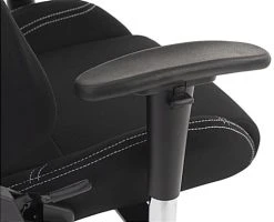 47.2"h Gaming Chair With Adjustable Armrests, Lumbar Support, Tilting Backrest - Grey -Displays2go Shop fdgamechgy.ra4 preview