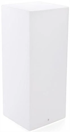 43.25” High-Top Table W/ LED Lighting, 16 Color Options, Rechargeable Battery - White -Displays2go Shop fdled18sq.rw preview