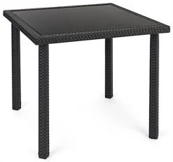 Dining Set W/ 29"h Table, Outdoor, 4 Cushioned Chairs, Synthetic Rattan - Dark Brown 4 Dining Set W/ 29"h Table, Outdoor, 4 Cushioned Chairs, Synthetic Rattan - Dark Brown -Displays2go Shop fdoutdset2.ra4 preview