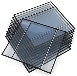 20 X 20 Desktop Sneeze Shield, PVC, Three Panels, Folding, Set Of 10 - Clear -Displays2go Shop fgcddb20.ra4 preview