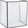 20 X 24 Desktop Sneeze Shield, PVC, Three Panels, Folding, Set Of 10 - Clear