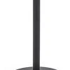 QueuePole Slim 16” Black Stanchion Post, Rope Not Included
