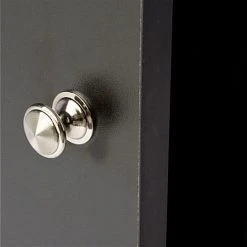 Display Case W/ Tempered Glass Frameless Top, Black Cabinet Base & Locking Door -Displays2go Shop frctwrbk.ra2 preview