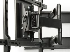 TV Wall Mount W/ Articulating Arm, Fits Monitors 32”-60”, Tilting & Rotating - Black -Displays2go Shop hvawm3260s.ra4 preview