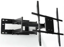 TV Wall Mount W/ Articulating Arm, Fits Monitors 42”-90”, Tilting & Rotating - Black