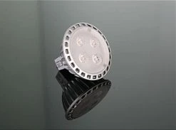 18" Glass Display Case W/4 Shelves, Locking Hinged Door, LED Top Lights - Silver -Displays2go Shop ledsmp01sv.ra6 1 preview