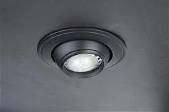 48” Display Case W/ 9 LED Top & Side Lights, 4 Fixed Shelves, Hinged Doors - Black -Displays2go Shop lesc4816bk.ra3 preview