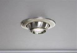 Display Case W/ LED Lighting, 4 Fixed Shelves & Locking Door - Silver -Displays2go Shop lesc5578sv.ra3 preview