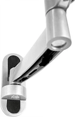 TV Wall Mount For Monitors 13 To 27", Full Motion Articulating Bracket - Silver -Displays2go Shop lmgas1327ed.ra4 preview