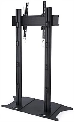 TV Stand For Floor With Flat Base, Fits 50”-110” Monitors, Tilting Bracket- Black -Displays2go Shop lpgp110b.ra2 preview