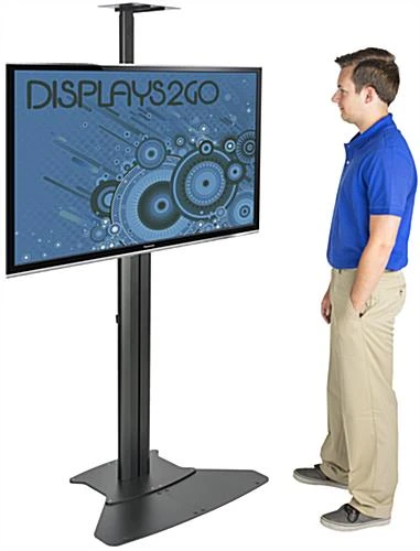 TV Stand with Power Outlets, Fits Monitors 30 - 84", Camera Mount – Black TV Stand With Power Outlets, Fits Monitors 30 - 84", Camera Mount – Black -Displays2go Shop lpgp36fb.ra9 preview