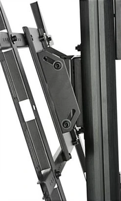 TV Stand W/ Locking Storage, Monitors 30 - 84", Power Outlets, Camera Mount – Black -Displays2go Shop lpgp36fbc.ra4 preview