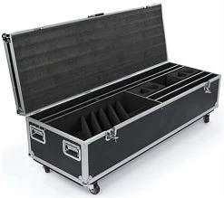 TV Stand With Portable Case, Fits Monitors 30 - 84-In, Wheels & Camera Mount – Black -Displays2go Shop lpgpwbc.ra5 preview