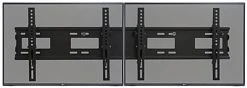 Video Wall Mount For (2) 26" - 32" TV Screens, Tilting Bracket - Black