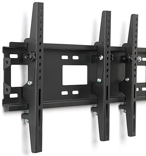 Video Wall Mount for (4) 26" - 42" TV Screens, Tilting Bracket - Black Video Wall Mount For (4) 26" - 42" TV Screens, Tilting Bracket - Black -Displays2go Shop mnbd2642s4.ra3 preview