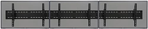 Video Wall Mount for (3) TV Screens Ranging From 30" - 60", Tilting Bracket - Black Video Wall Mount For (3) TV Screens Ranging From 30" - 60", Tilting Bracket - Black -Displays2go Shop mnbd3060s3.rw preview