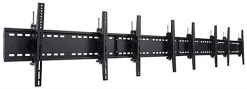 Video Wall Mount For (4) 30" - 60" TV Screens, Tilting Bracket - Black -Displays2go Shop mnbd3060s4.ra2 preview