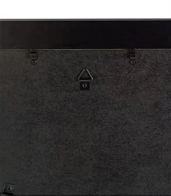 16 X 20 Wood Picture Frame For Wall Mount, Matted To 11 X 14 - Black -Displays2go Shop mpf1620bk1.ra2 preview