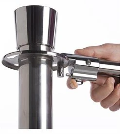 Café Barrier System W/ 7 Banners & 8 Stanchions - Red -Displays2go Shop pcafe.rw preview 11