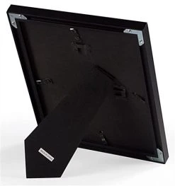 8.5 X 11 Document Frame, Tabletop Or Wall Mount, Aluminum - Black -Displays2go Shop pfa12bk811.ra2 preview