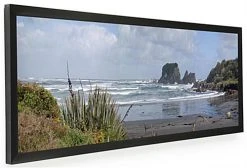 36 X 12 Panoramic Picture Frame For Wall, 1-inch Profile - Black