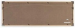 40 X 13.5 Panoramic Picture Frame For Wall, 1-inch Profile - Dark Brown Wood -Displays2go Shop pnfa40135w.ra5 preview