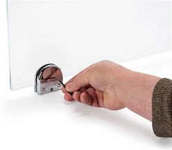 12 X 30 Divider Panel, Acrylic, Dry Erase, Permanent Mounting – Clear -Displays2go Shop privwb1230.ra3 preview