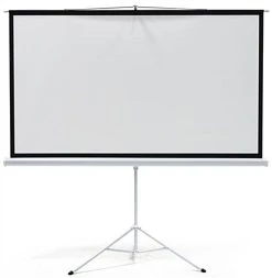 79 X 45 Projector Screen With Tripod Stand, 90-inch Retractable Screen - Black 3 79 X 45 Projector Screen With Tripod Stand, 90-inch Retractable Screen - Black -Displays2go Shop prstri90.ra3 preview