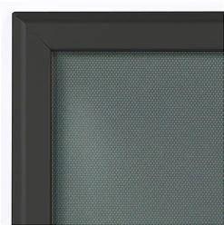 12 X 24 Poster Frame For Wall, Snap Open, 32mm Profile - Black -Displays2go Shop qcblk1824.ra1 preview