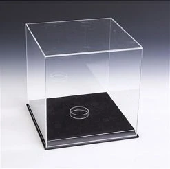 Sports Display Case W/ Lift-Off Top, Removable Riser & Black Base -Displays2go Shop rbbdcca04.ra3 preview