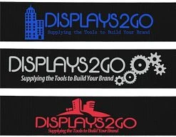 QueuePole.Economy 41.5" Black Stanchion Post W/ Retractable Belt - 1 Color Printing -Displays2go Shop rccblt1cbk.ra7 preview