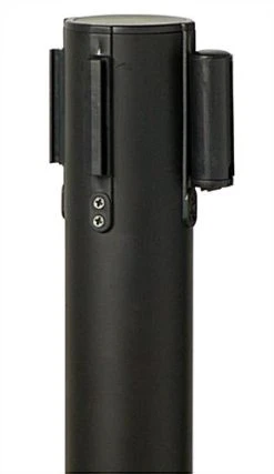 QueuePole.Economy 41.5" Black Stanchion Post W/ Red Belt - 1 Color Printing 5 QueuePole.Economy 41.5" Black Stanchion Post W/ Red Belt - 1 Color Printing -Displays2go Shop rccblt1crd.ra5 preview